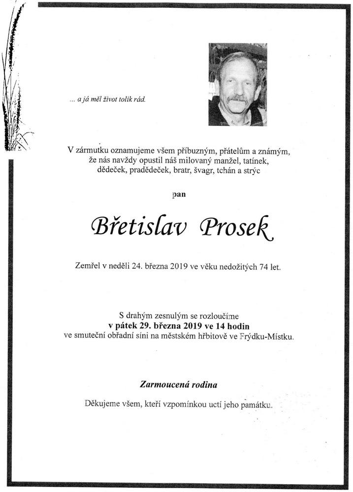 Břéťa Prosek